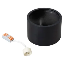 Oprawa natynkowa Redondo Czarny 1xAR111 GU10 (ML1074) - Milagro