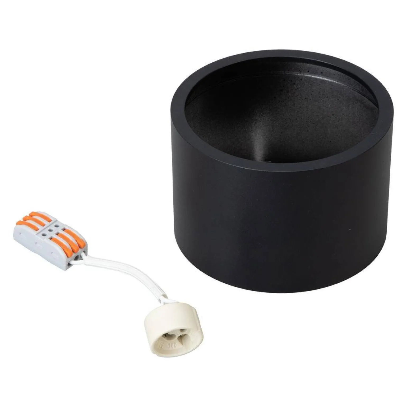 Oprawa natynkowa Redondo Czarny 1xAR111 GU10 (ML1074) - Milagro