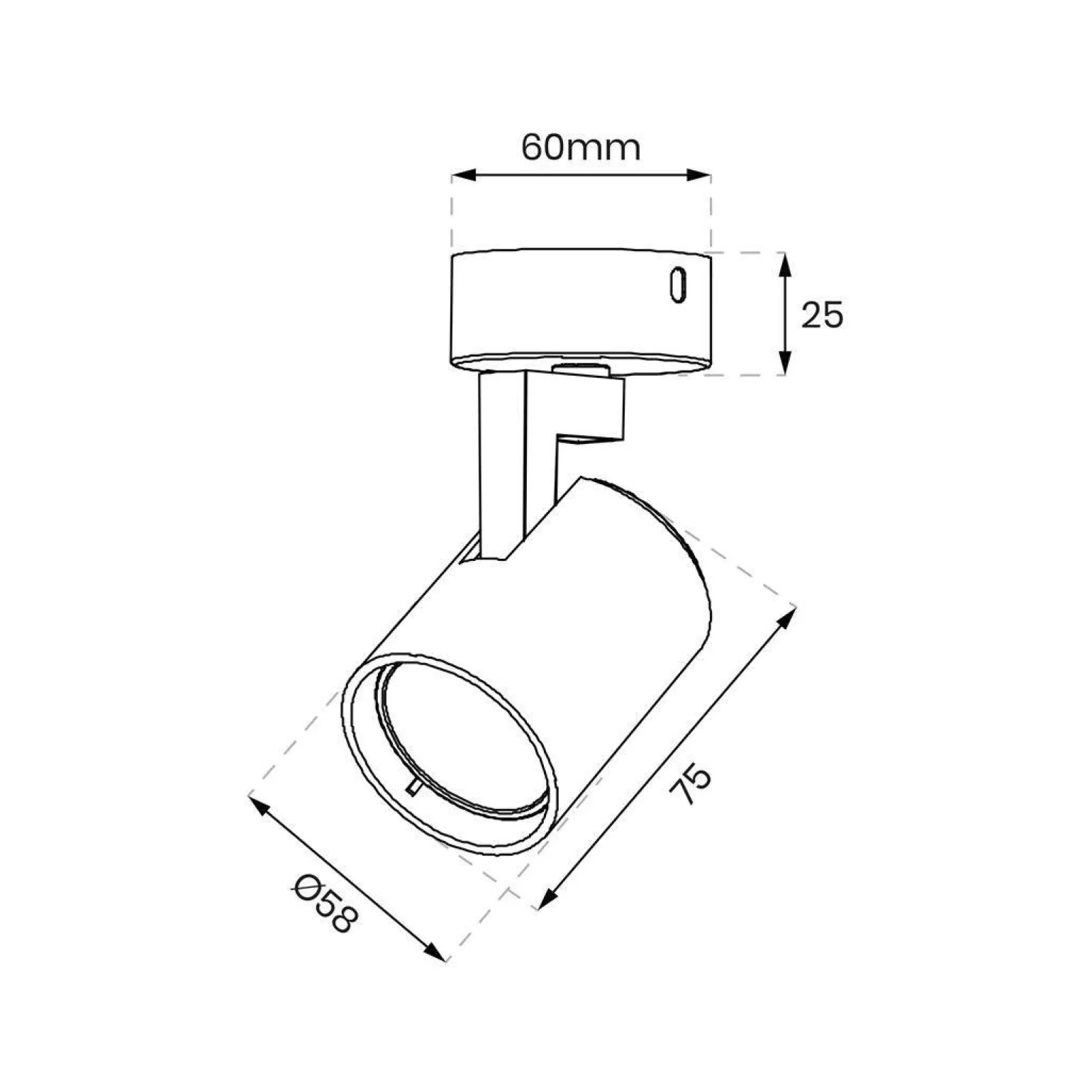 Oprawa Volf Spot Złoty 1xGU10 (ML0677) - Milagro