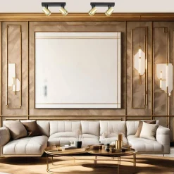 Oprawa Volf Spot Złoty 2xGU10 (ML0680) - Milagro