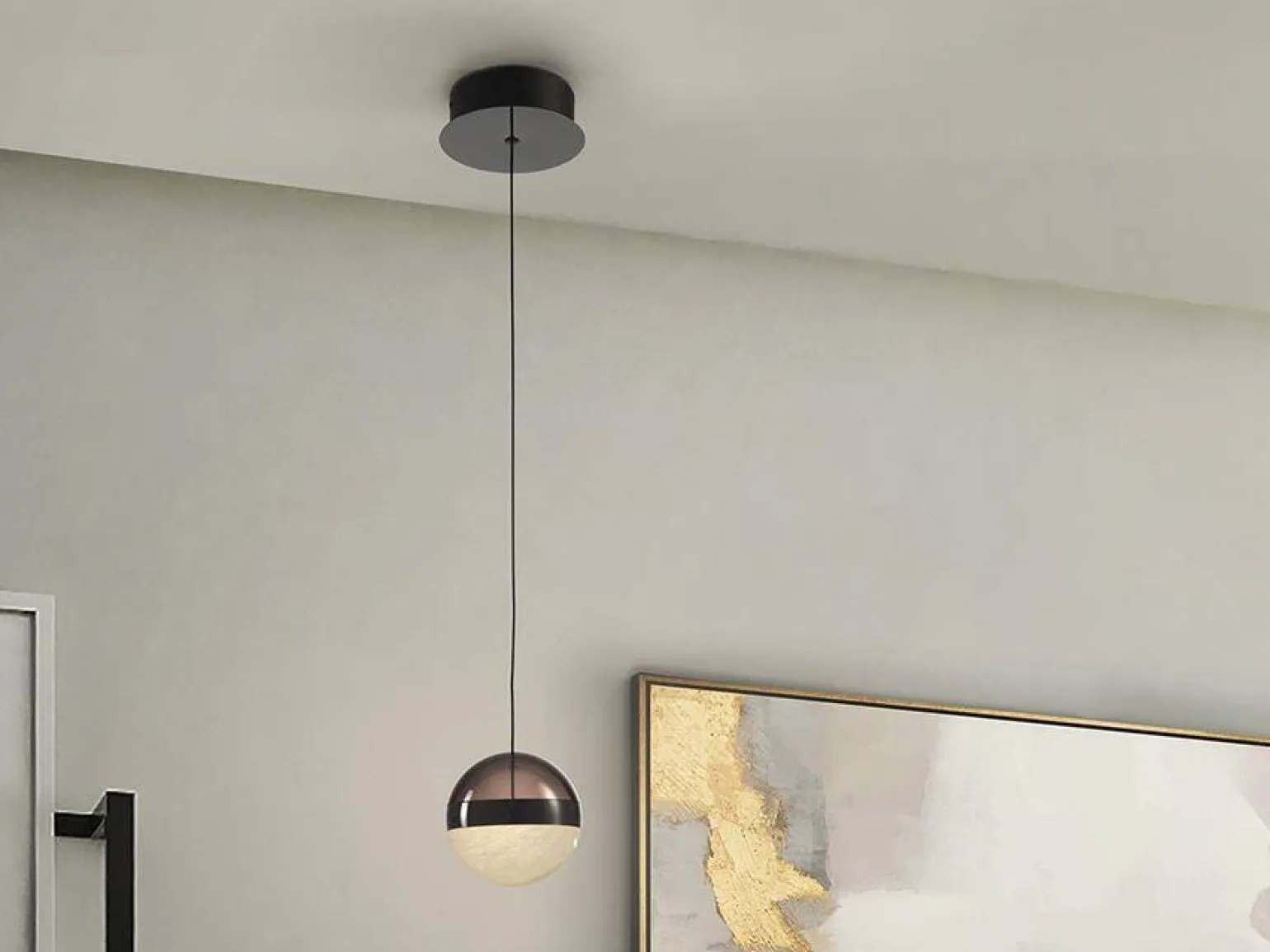 Orbes lampa wisząca Ø12 1L (276139) - Schuller