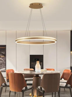 Owalna lampa wisząca pojedyncza VIVIES (6201-115) - Aviano Lighting