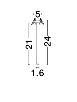 Ozdobna lampa wpuszczana ARANI (LE44700) - Luces Exclusivas