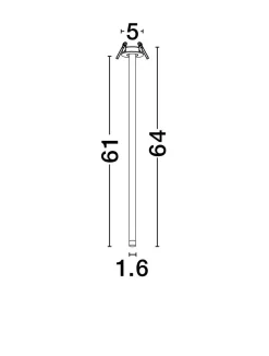 Ozdobna lampa wpuszczana ARANI (LE44705) - Luces Exclusivas