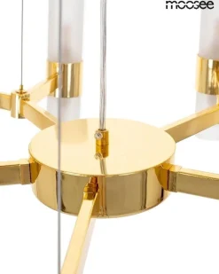 Ozdobny żyrandol TUBS 10 złota (MSE1501100456) - Moosee