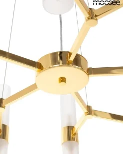 Ozdobny żyrandol TUBS 10 złota (MSE1501100456) - Moosee