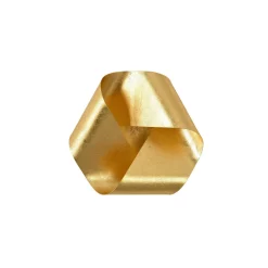 Ozdobny złoty kinkiet Orchidia (WL0120) - Yaskr