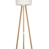 PIKO LAMPA PODŁOGOWA NATURALNA/BAMBOO-CREAM (ASZ.1664) - Zuma Line