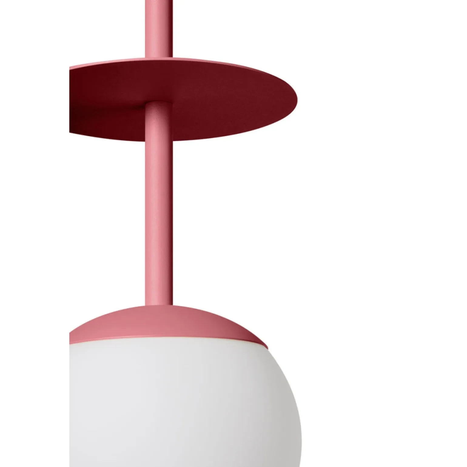 PLAAT A różowa sufitowa lampa wisząca (PLA188P0) - Ummo