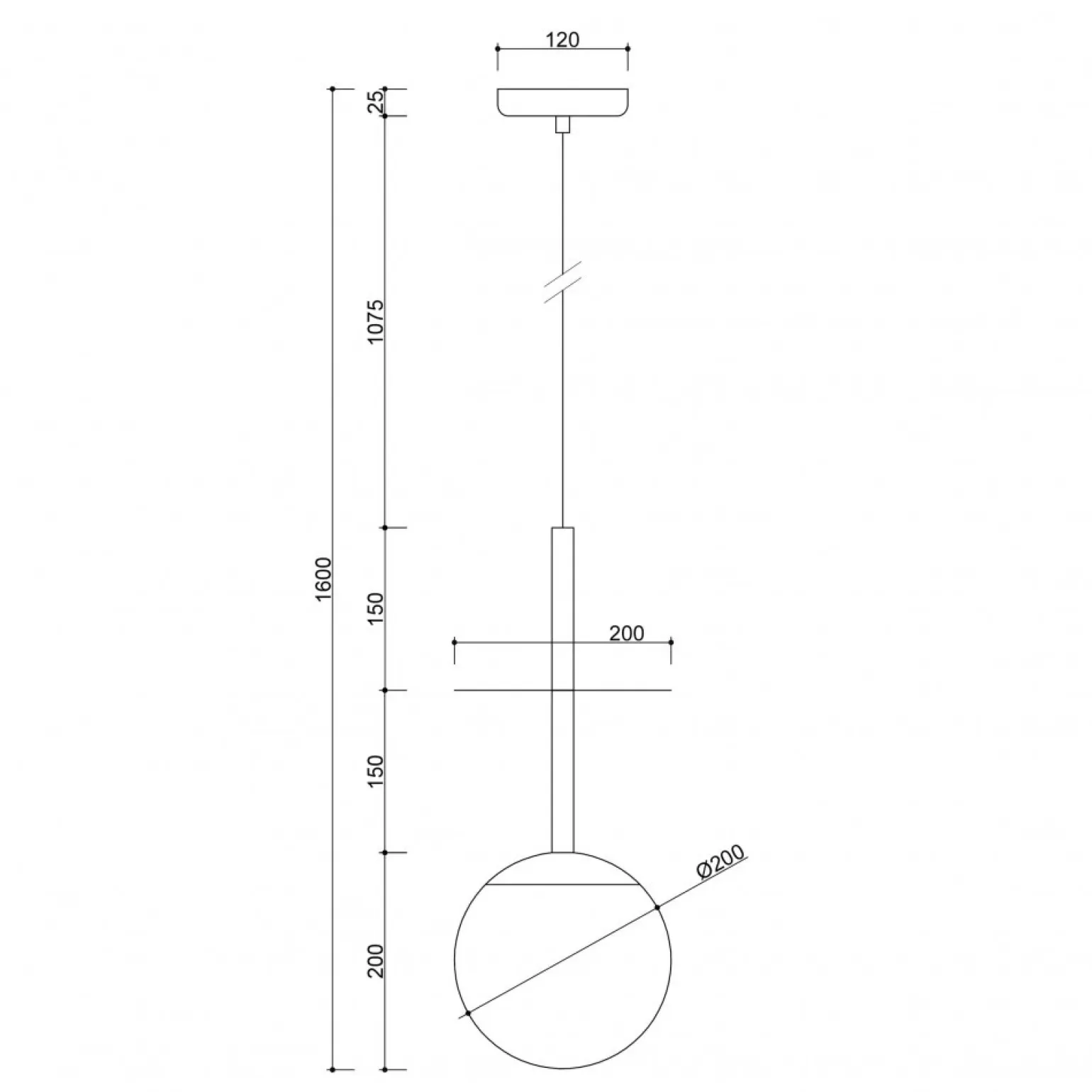 PLAAT A różowa sufitowa lampa wisząca (PLA188P0) - Ummo