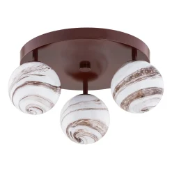 Plafon 3 pł. (koło) FABIO (6292) - Argon