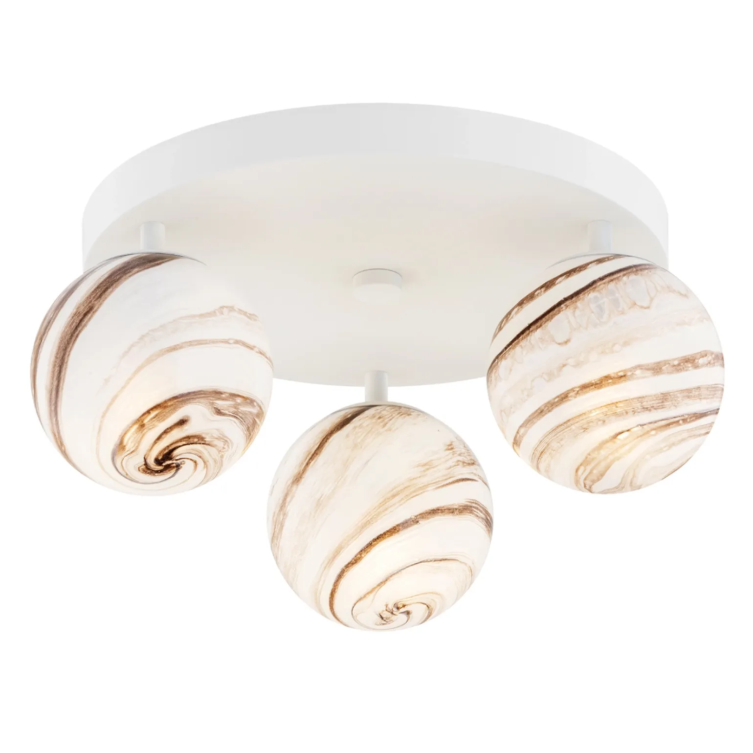 Plafon 3 pł. (koło) FABIO (6291) - Argon