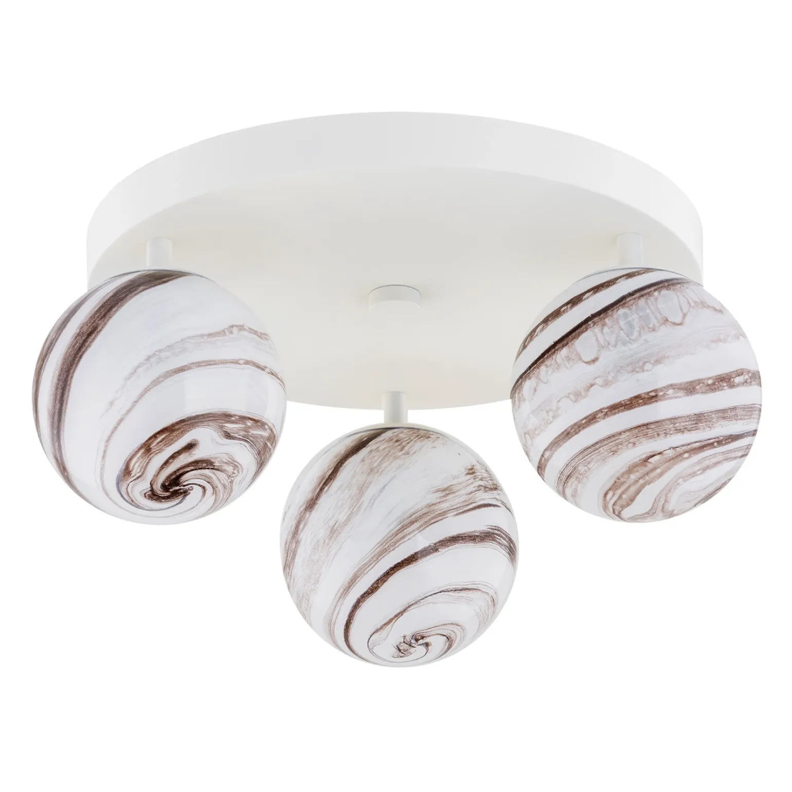 Plafon 3 pł. (koło) FABIO (6291) - Argon