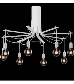 Plafon BORNHOLM duży kol. biały (67983) Ramko