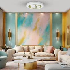 Plafon BUBBLES GOLD LED Ø39 cm (ML8128) - Milagro