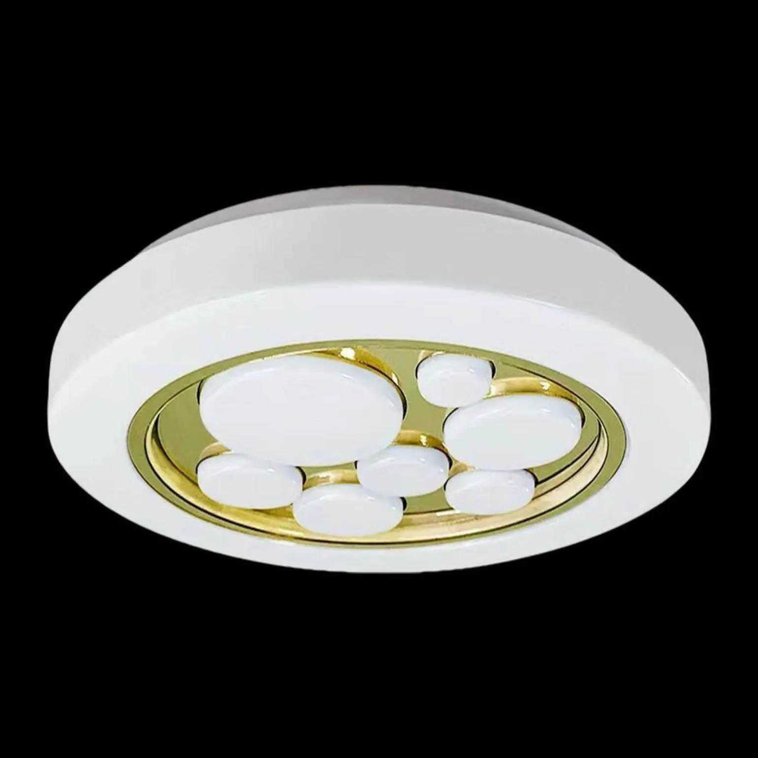 Plafon BUBBLES GOLD LED Ø39 cm (ML8128) - Milagro