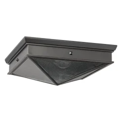 Plafon Cairo - 2 źródła światła - Miejski brąz (QN-CAIRO-F-M-UBZ-CR) - Quintiesse