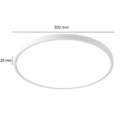 Plafon California LED CCT biały 30 cm (LP-2505/1C-30 WH) - Light Prestige