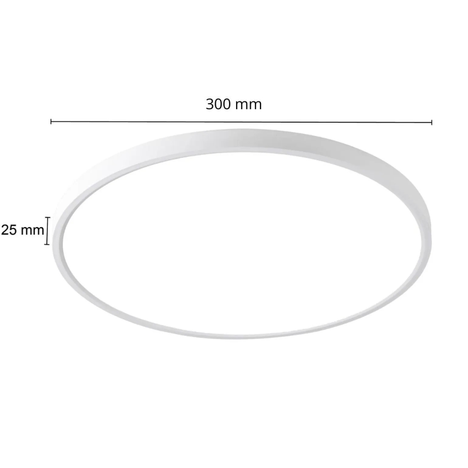 Plafon California LED CCT biały 30 cm (LP-2505/1C-30 WH) - Light Prestige