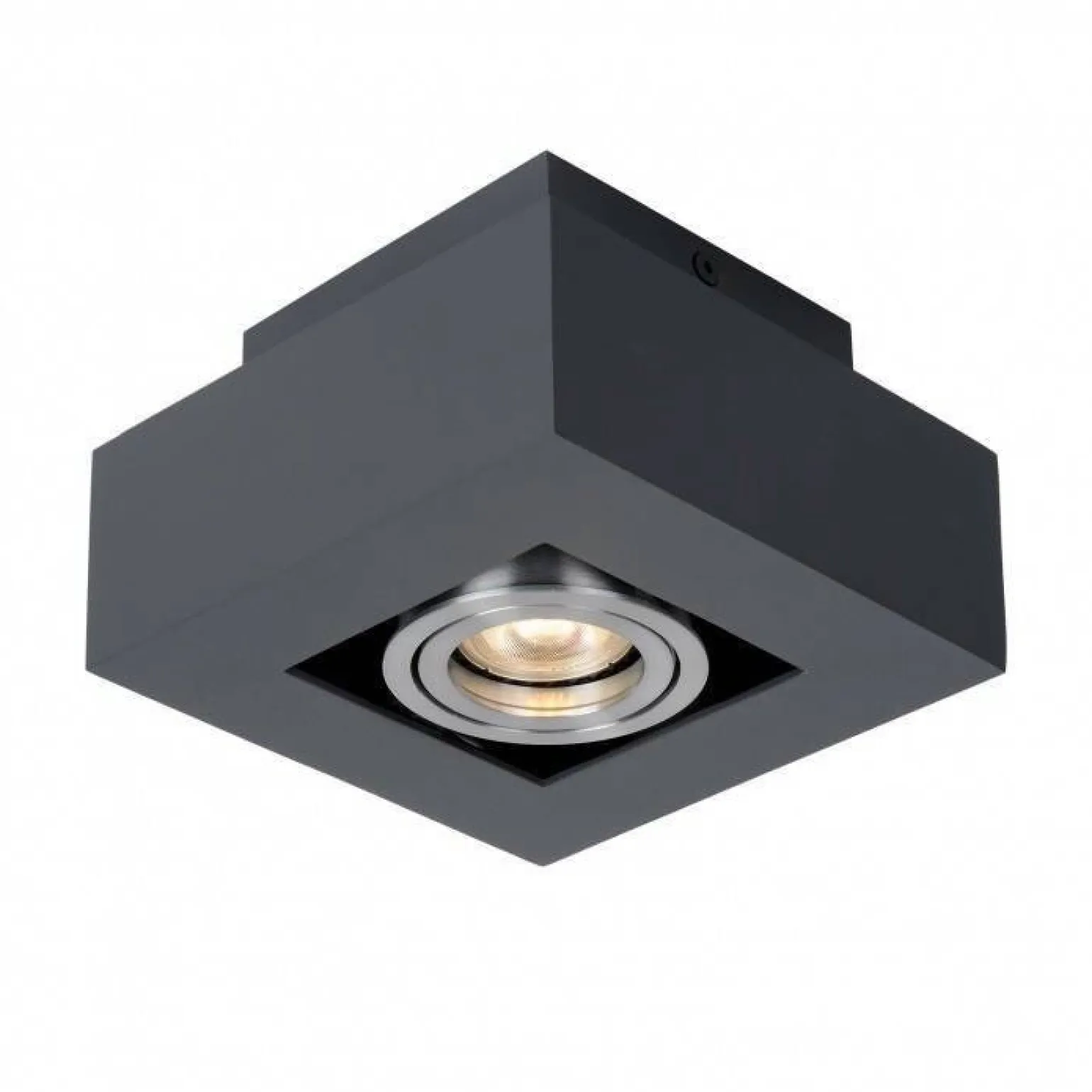 Plafon CASEMIRO kol. czarny (IT8002S1-BK/AL) ITALUX