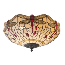Plafon Dragonfly beige (70723) Tiffany