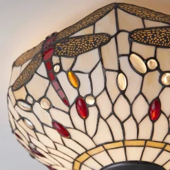 Plafon Dragonfly beige (70723) Tiffany