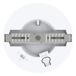 Plafon Evora Biały Round 6W 3CCT (ML1786) - Milagro
