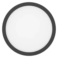 Plafon Evora Czarny Round 18W 3CCT (ML1790) - Milagro