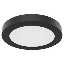 Plafon Evora Czarny Round 6W 3CCT (ML1789) - Milagro