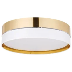 Plafon HILTON biało-złoty Ø 60 (4773) - TK Lighting