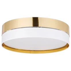Plafon HILTON biało-złoty Ø 60 (4773) - TK Lighting