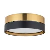 Plafon HILTON czarno-złoty Ø 45 (4180) - TK Lighting