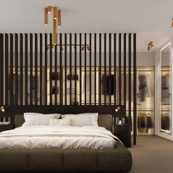 Plafon KARBON 2 złoty (SL.1561) - Sollux Lighting