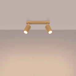 Plafon KARBON 2 złoty (SL.1561) - Sollux Lighting