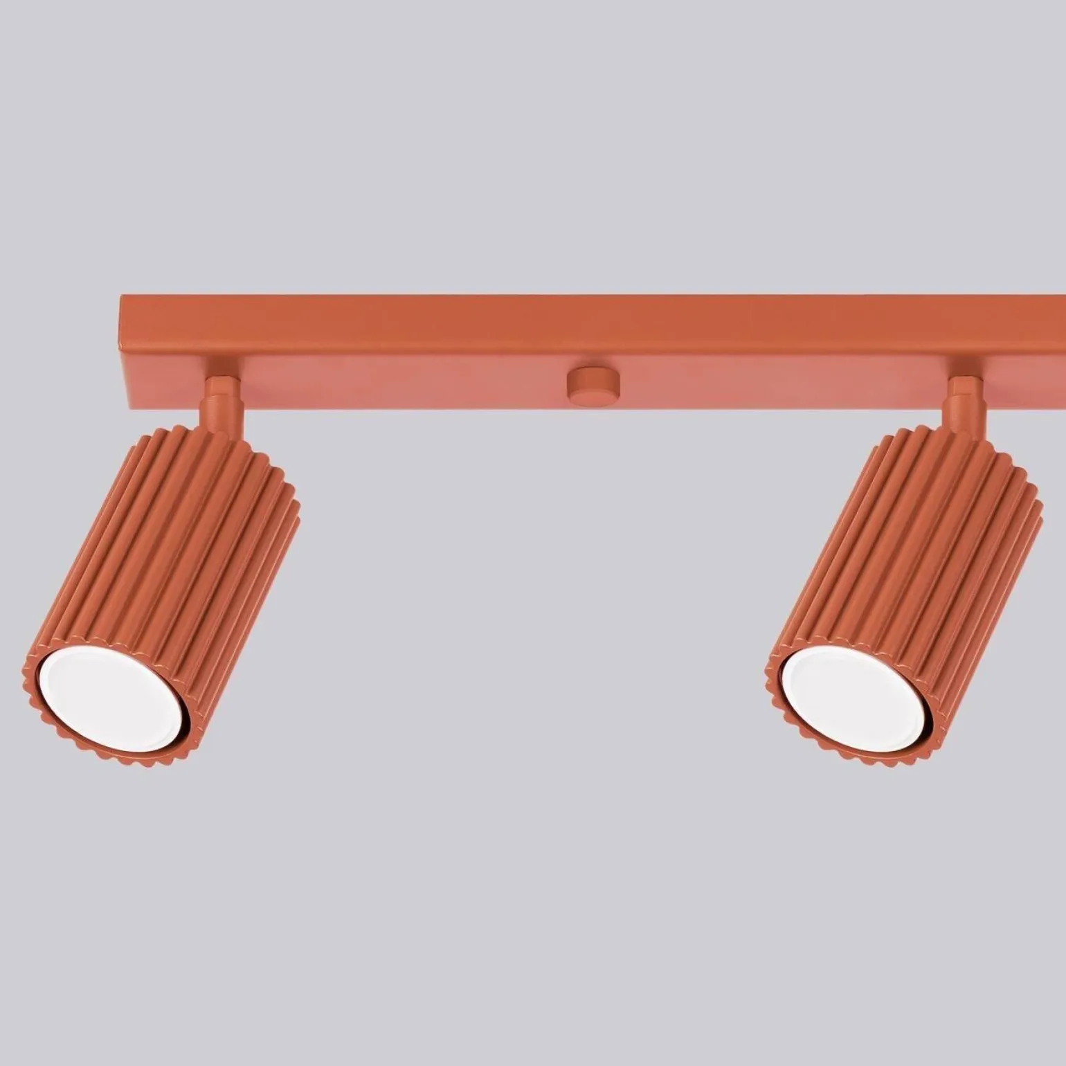 Plafon KARBON 4L ochra czerwona (SL.1641) - Sollux Lighting