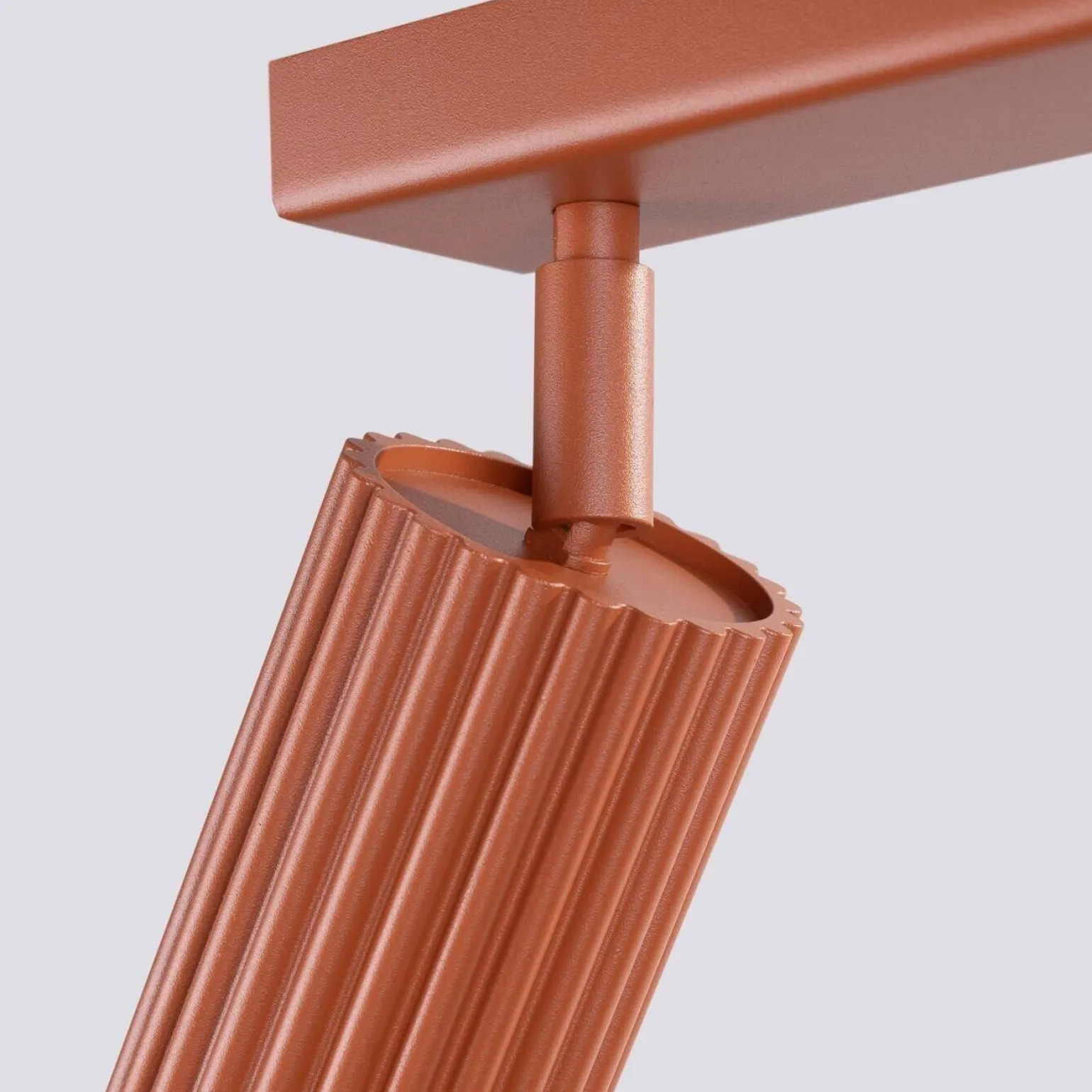 Plafon KARBON 4L ochra czerwona (SL.1641) - Sollux Lighting