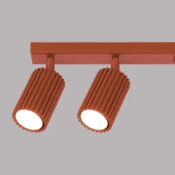 Plafon KARBON 6L ochra czerwona (SL.1642) - Sollux Lighting