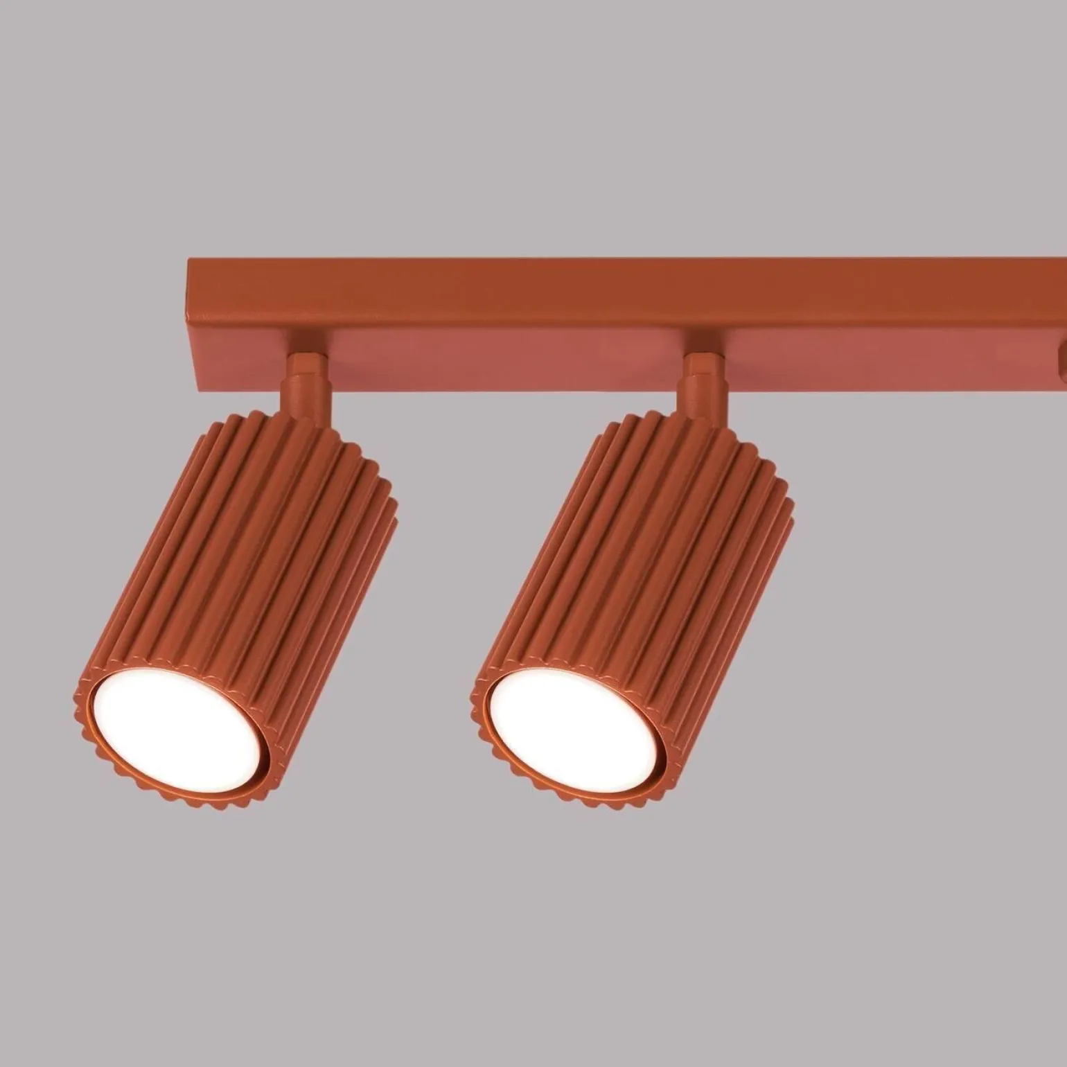 Plafon KARBON 6L ochra czerwona (SL.1642) - Sollux Lighting