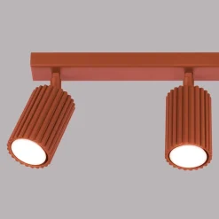 Plafon KARBON 3L ochra czerwona (SL.1638) - Sollux Lighting
