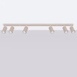 Plafon KARBON 6L taupe (SL.1766) - Sollux Lighting