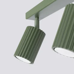 Plafon KARBON 3L zielony oliwkowy (SL.1619) - Sollux Lighting