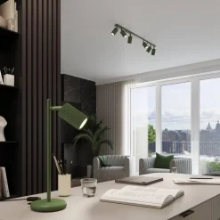 Plafon KARBON 6L zielony oliwkowy (SL.1623) - Sollux Lighting