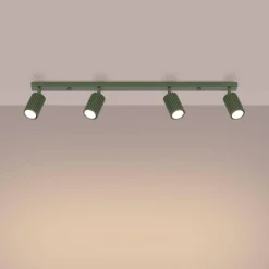 Plafon KARBON 4L zielony oliwkowy (SL.1622) - Sollux Lighting