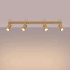 Plafon KARBON 4L złoty (SL.1565) - Sollux Lighting