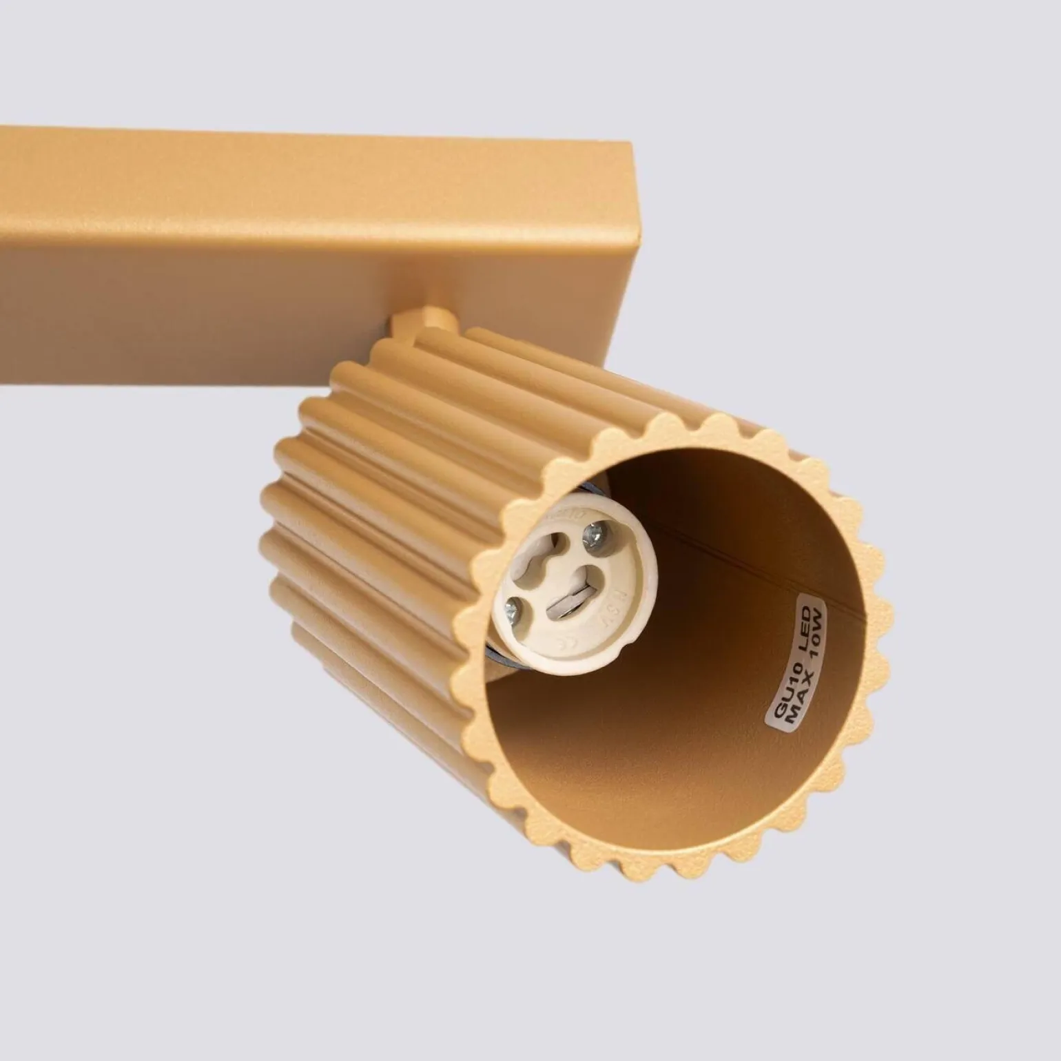 Plafon KARBON 4L złoty (SL.1565) - Sollux Lighting