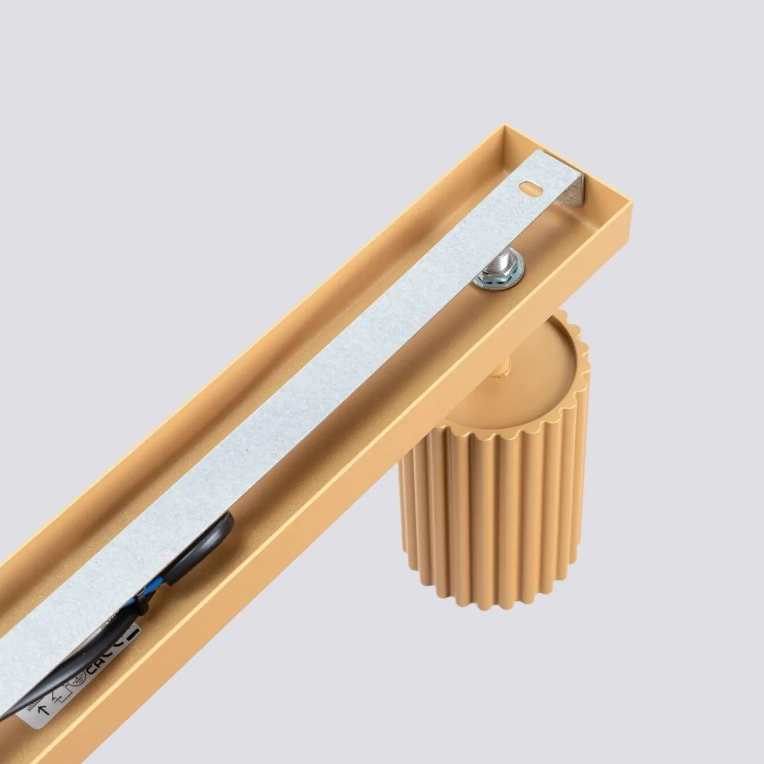 Plafon KARBON 4L złoty (SL.1565) - Sollux Lighting