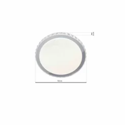 Plafon LAYLA 66W LED Ściemnialny+ Pilot (ML4222) - Milagro