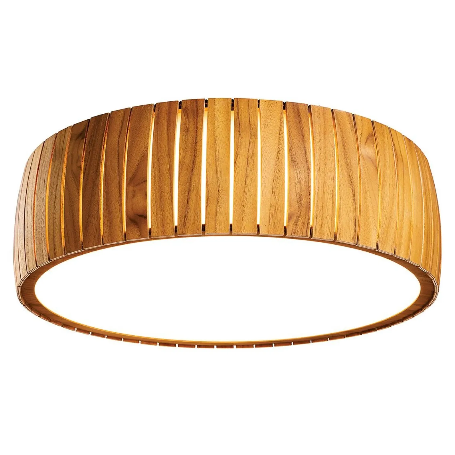 Plafon LED Barrel (QN-BARREL-F-LED-50-TEAK) - Quintiesse