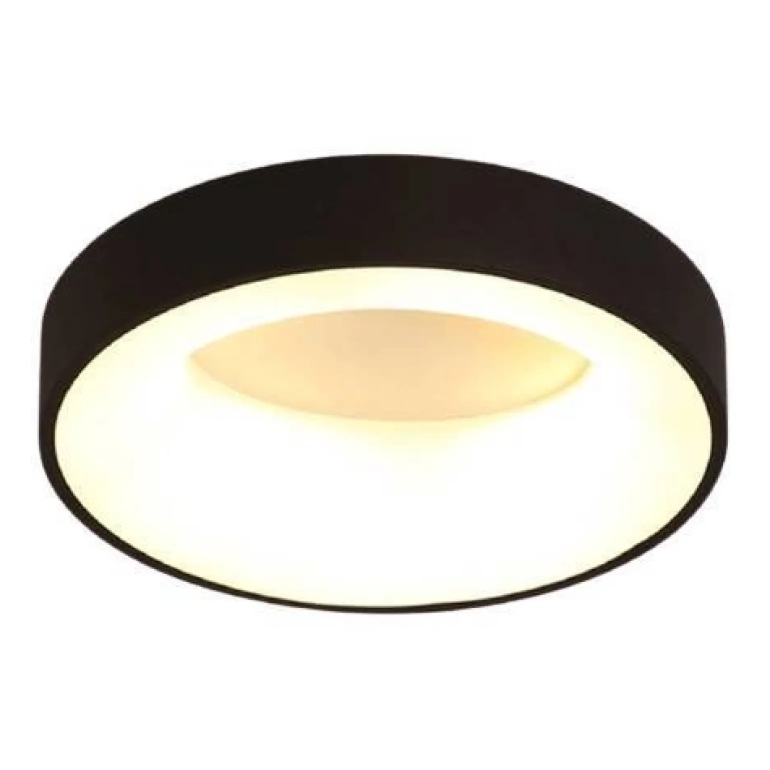 Plafon LED okrągły czarny 450*110mm 20W - trzy barwy, ściemnialny - Pilot (ABIGALI-MD1151-45-CY)