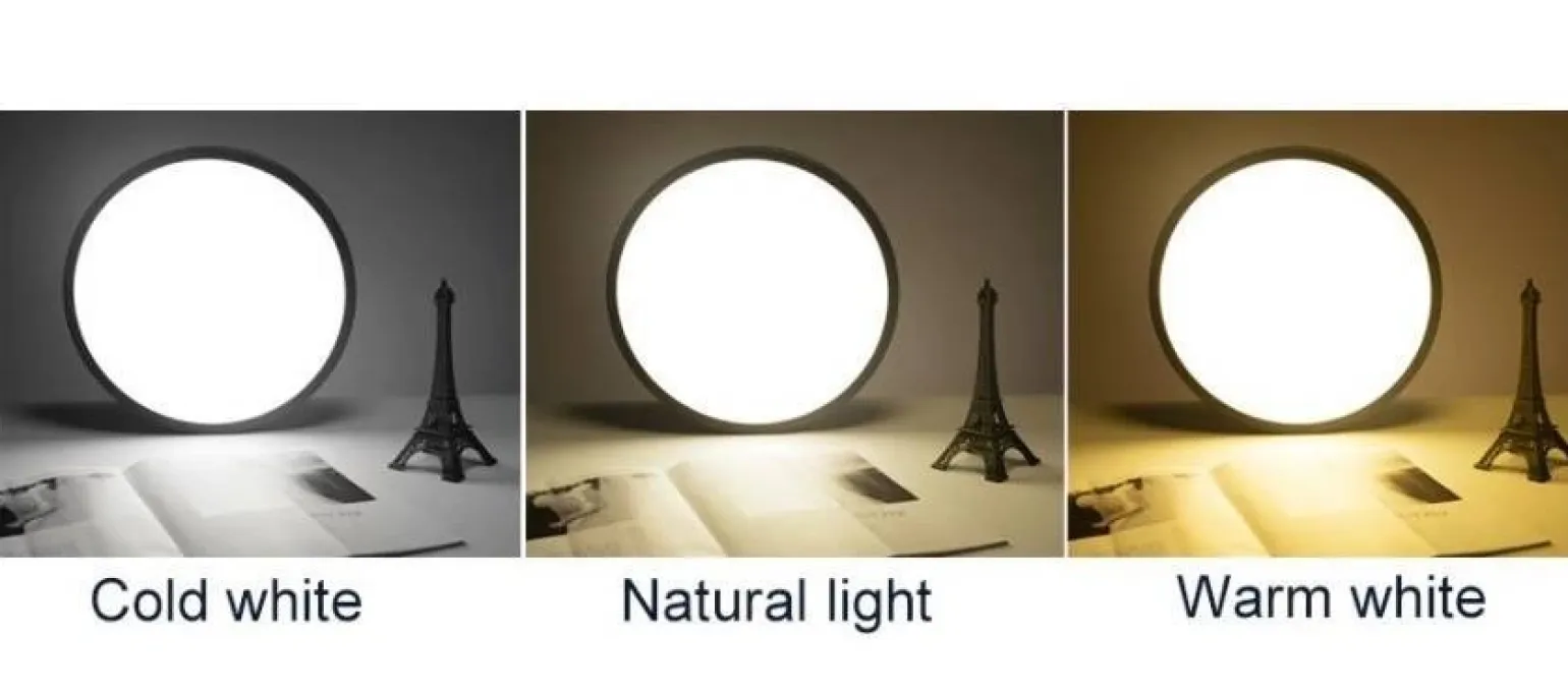 Plafon LED okrągły czarny 450*110mm 20W - trzy barwy, ściemnialny - Pilot (ABIGALI-MD1151-45-CY)